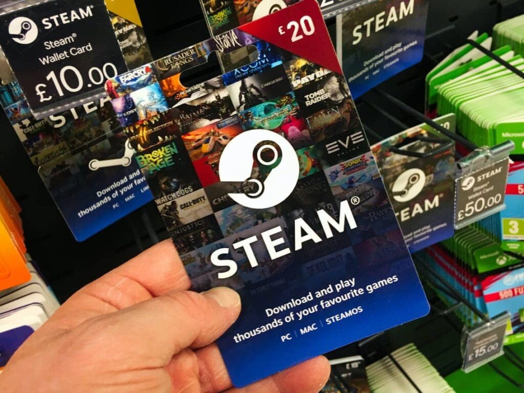 How To Redeem Steam Card 