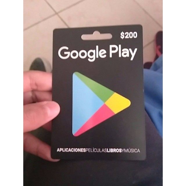 Como usar o Gift Card da Google Play